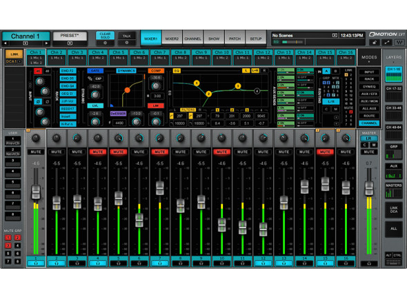 Waves eMotion LV1 - 16 Stereo-Chan. Waves eMotion LV1 - 16 Stereo-Chan.